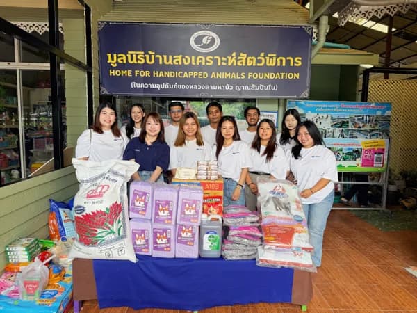 Expert Education staff volunteering in the community