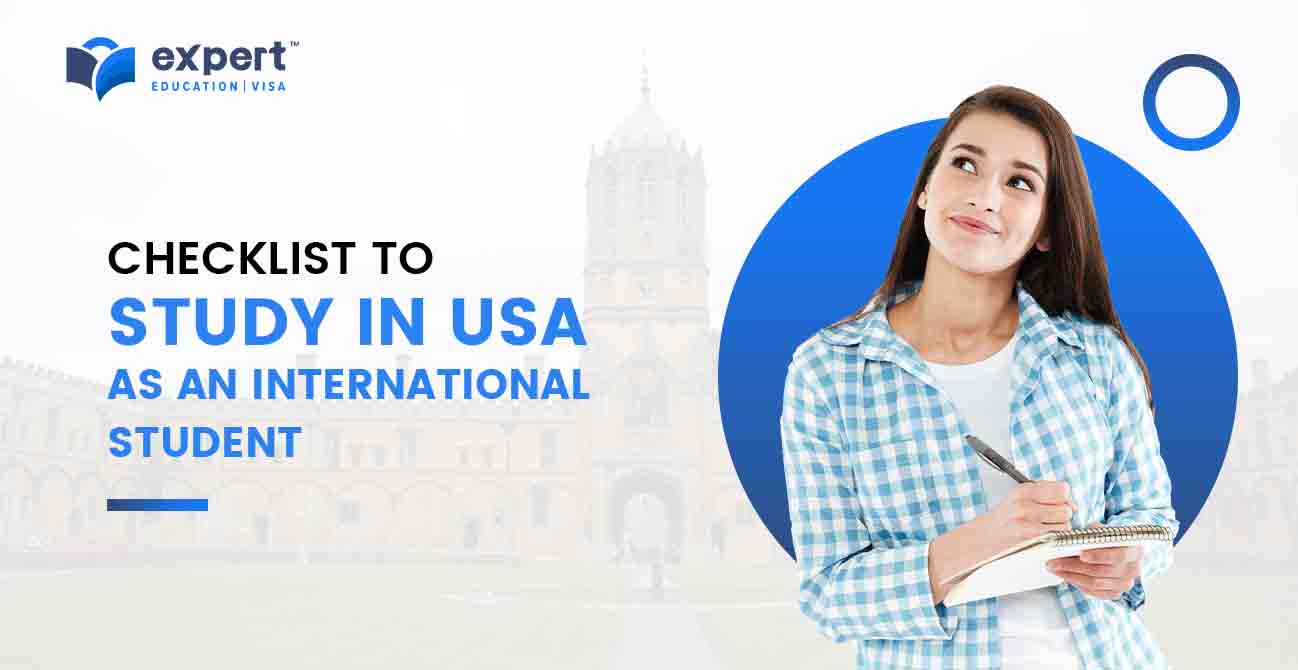 Checklist to study in US as an International student