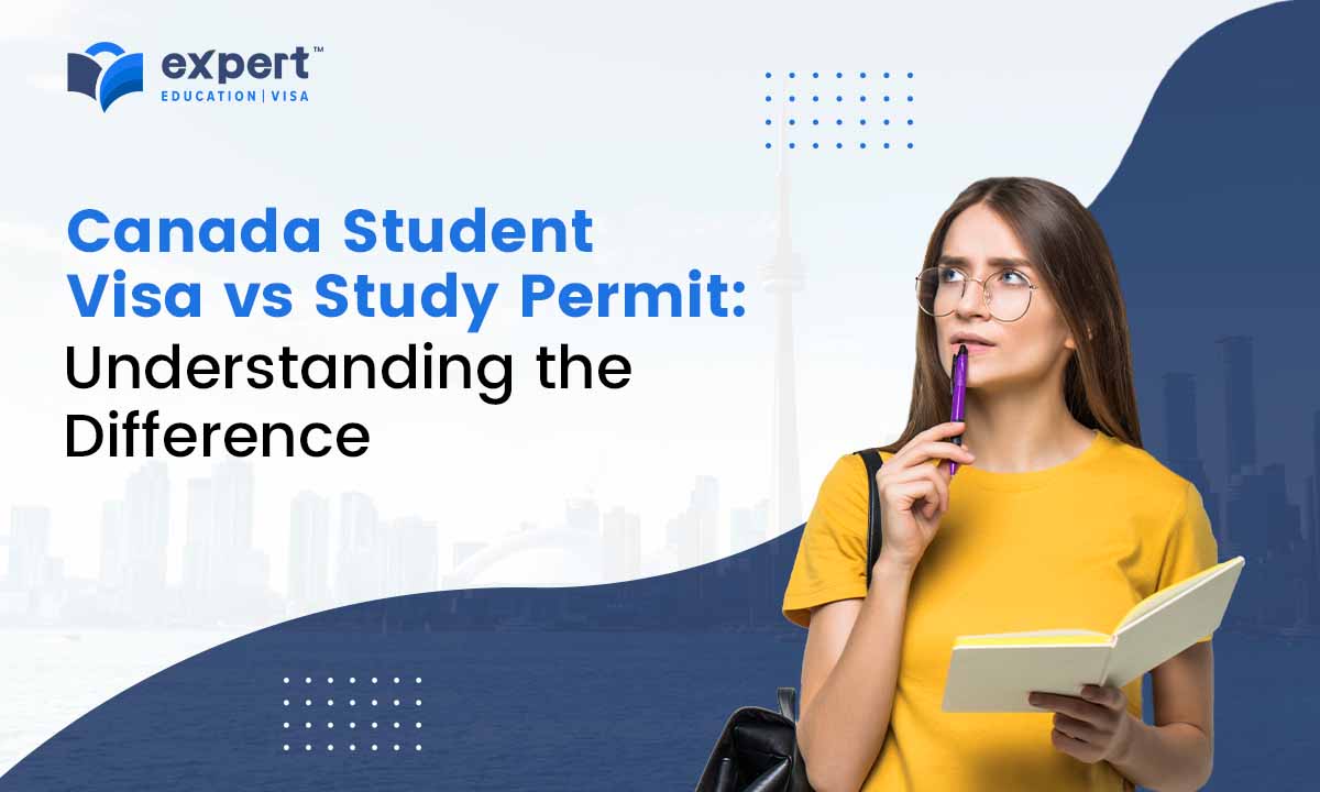 student thinking about student visa and permit for canada