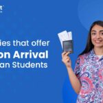 Indian student with on arrival visa